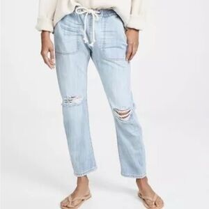 One Teaspoon Drawstring Boyfriend Shabby Jeans